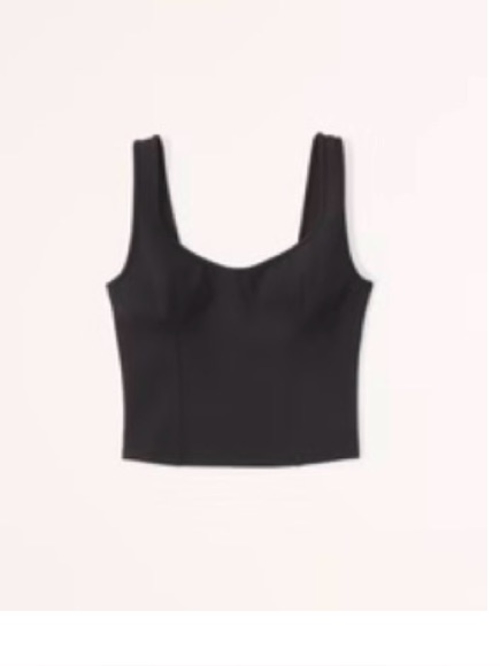 Abercrombie & Fitch Ponte Corset Top